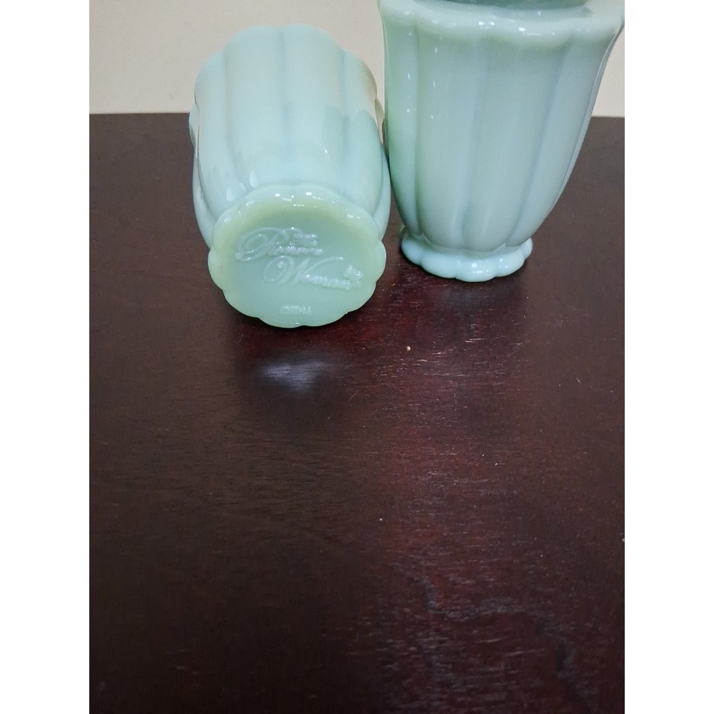 Pioneer Woman Jade Salt And Pepper Shakers - Picture 3 of 3